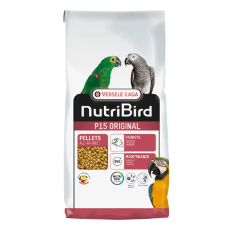 NutriBird P15 Original Maintenance Parrot Food 1kg