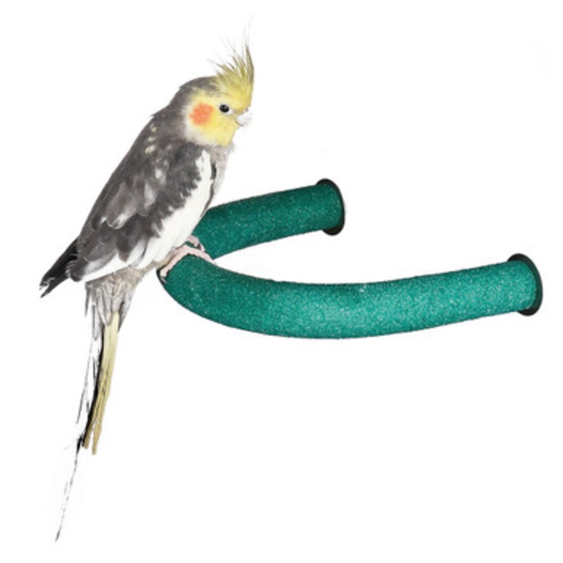 Sanded Nail Trimming U Shaped Parrot Perch