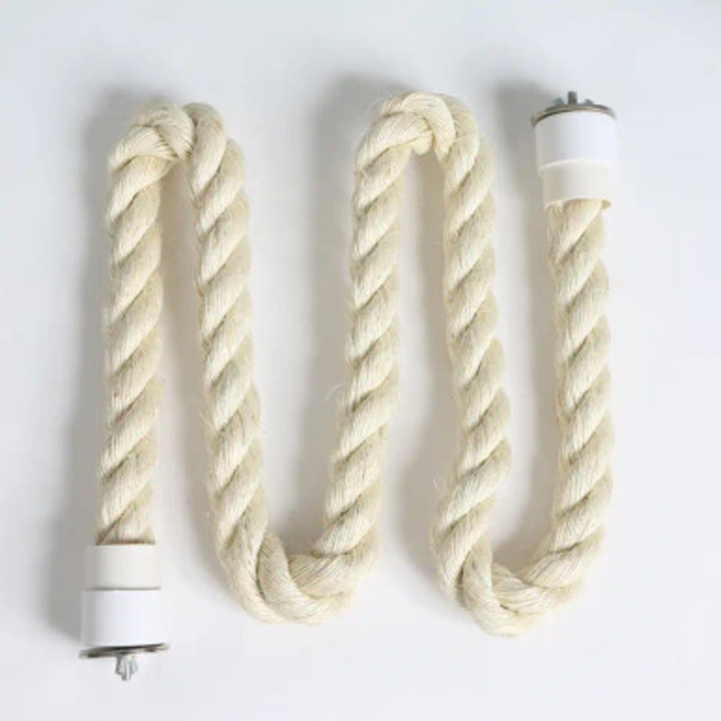 Sisal Rope Zig Zag Parrot Perch – Extra Large