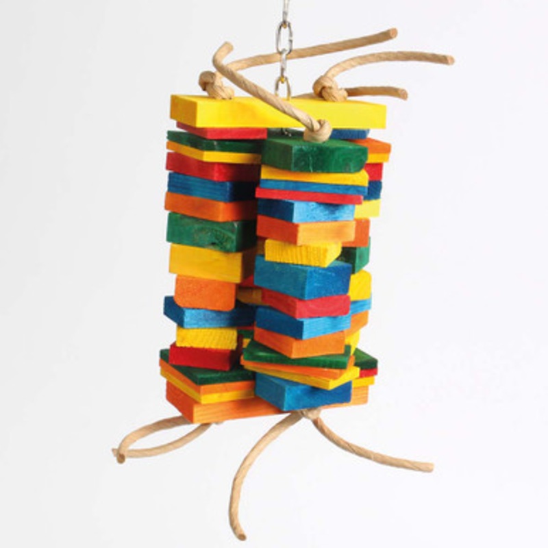 Temple Towers Parrot Toy