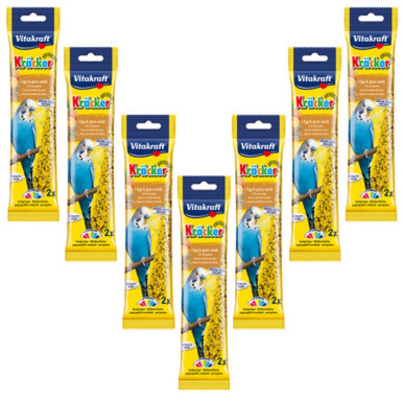 Vitakraft Budgie Treat Sticks Egg Case of 7
