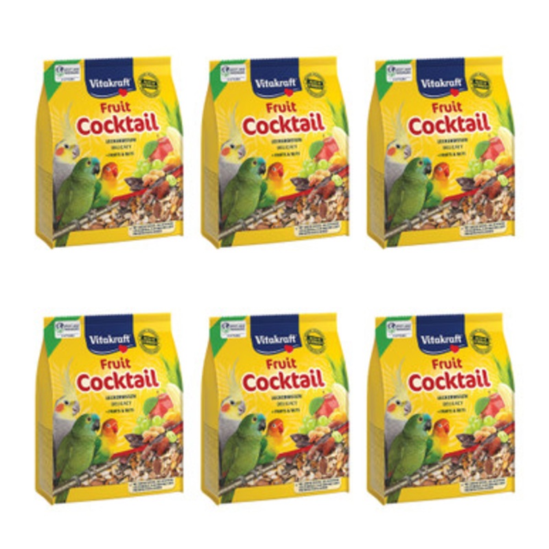 Vitakraft Cocktail – Parrot – Fruit & Nut – 250g Case of 6