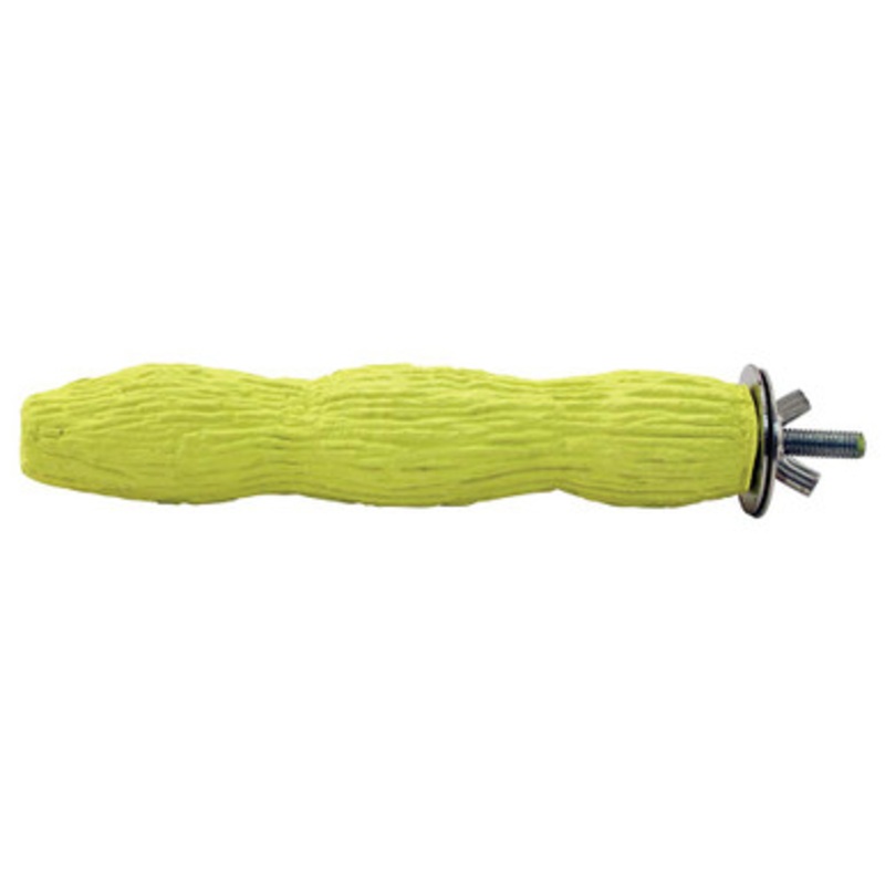 Wavy Calcium Parrot Perch – Small