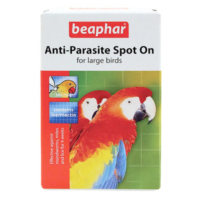Anti-Parasite Spot On – Greys, Amazons, Macaws etc