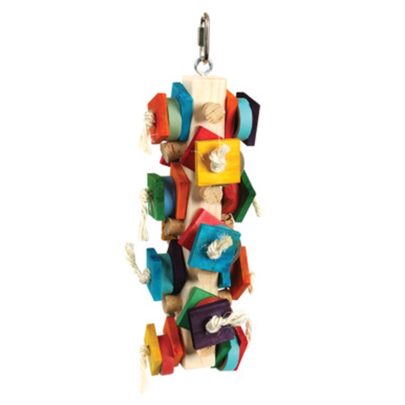 Busy Log Parrot Toy – Large