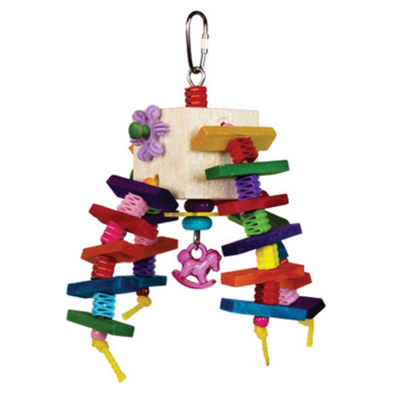 Daddy Long Legs Soft Chewable Parrot Toy