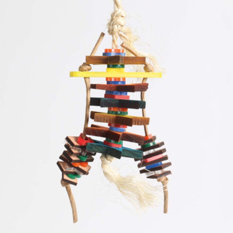 Fun Stars Stacker Parrot Toy
