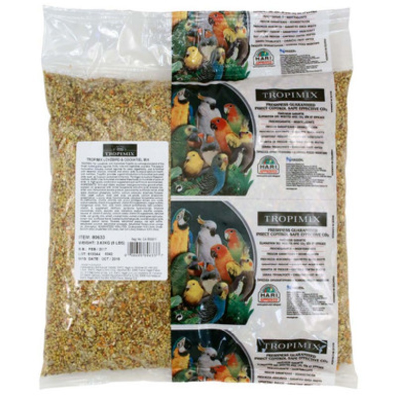 Hari Hagen Tropimix Lovebird and Cockatiel Food Enrichment Mix 3.63kg