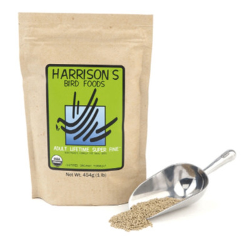 Harrison’s Adult Lifetime Super Fine 1lb – Organic Bird Food