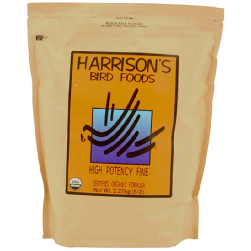 Harrison’s High Potency Fine 5lb Complete Parrot Diet