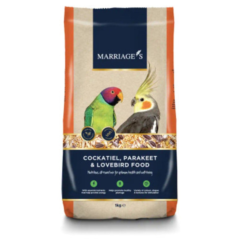 Marriage’s Quality Indoor Bird Cockatiel Food 1kg