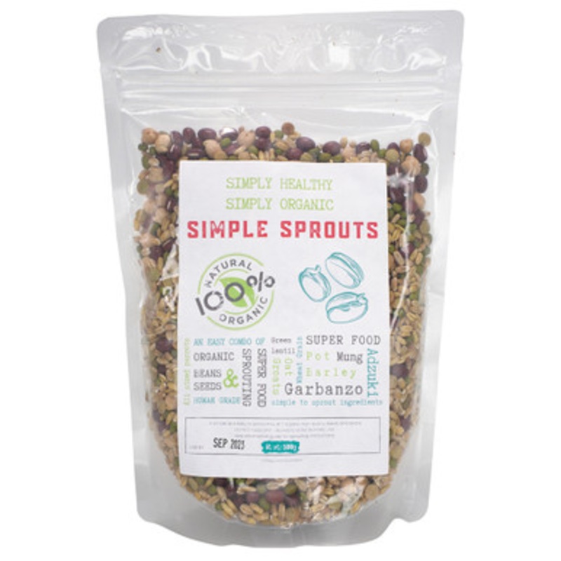 Mikey & Mia Simple Sprouts Organic Parrot Food 500g