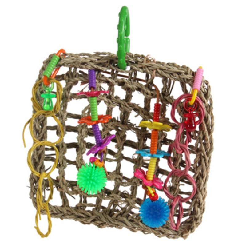 Mini Activity Wall Parrot Toy