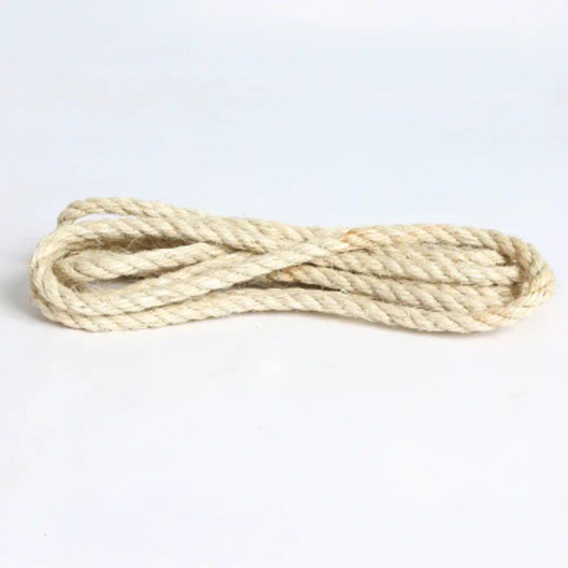 Natural Sisal Rope Parrot Toy Making Part – 10mm x 3m