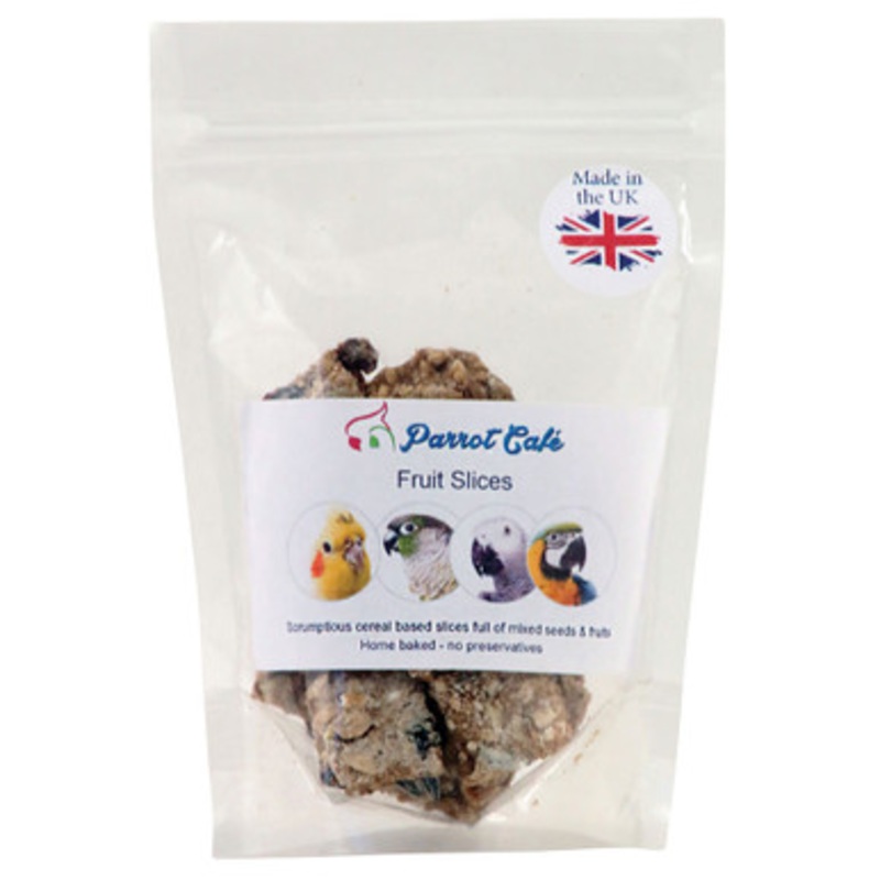 Parrot Cafe Fruit Slices Parrot Treats – 100g
