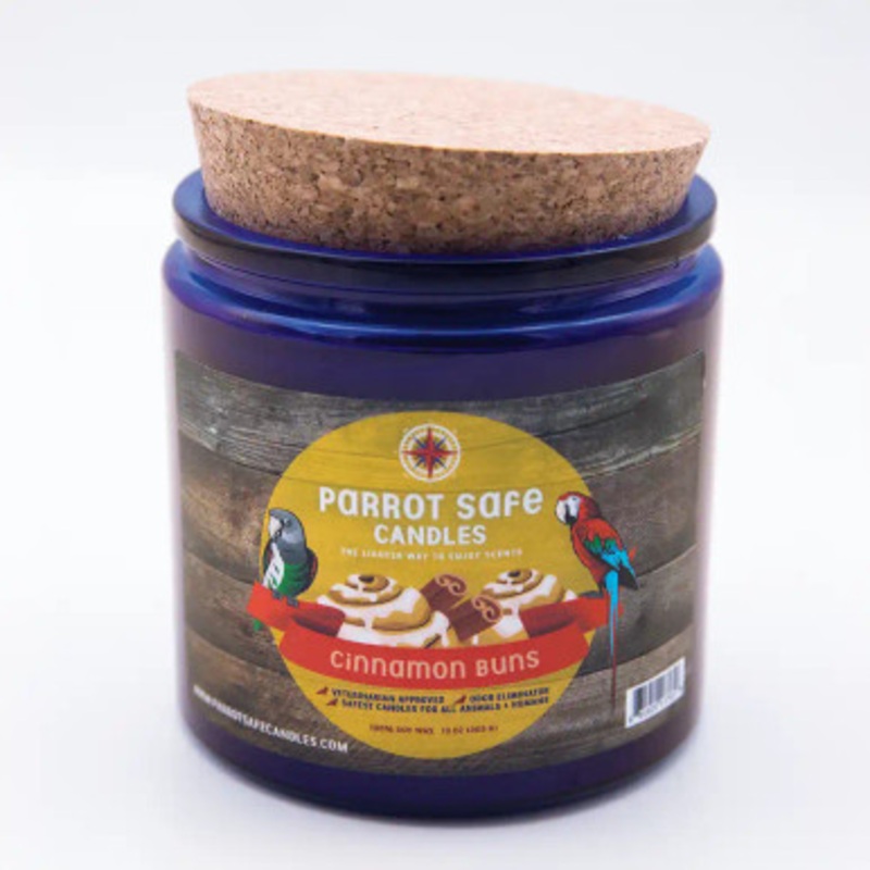 Parrot Safe Candles Cinnamon Buns Scented