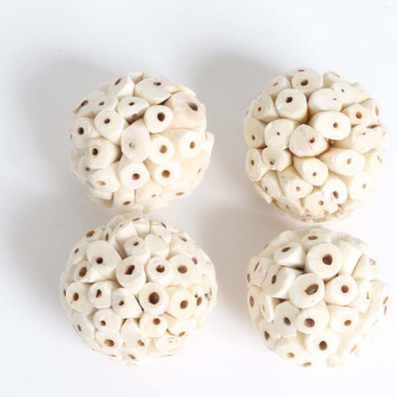 Super Sola Balls Chewable Parrot Toys Medium Pack of 4