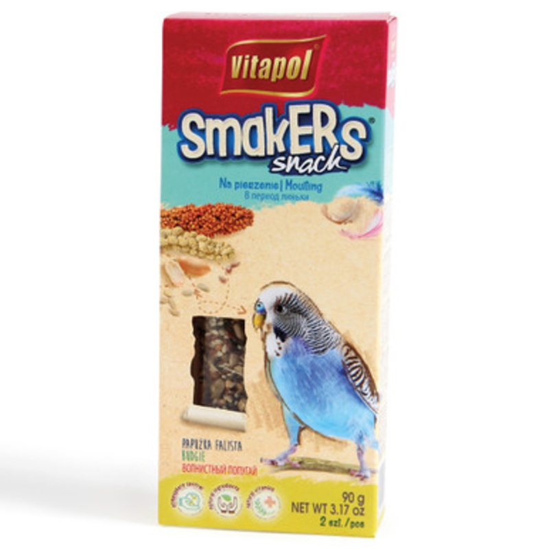 Vitapol Budgie Sticks Twinpack – Moulting