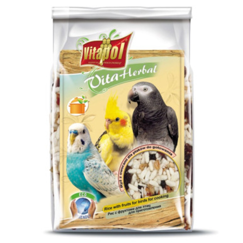 Vitapol Instant Rice & Fruit for Birds and Parrots – 130g