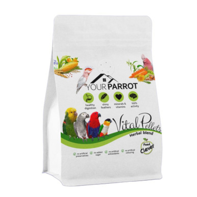 Your Parrot Vital Pellets Herbal Blend Complete Parrot Food 3kg