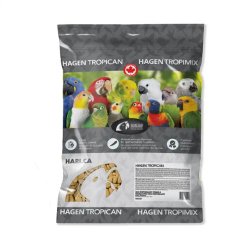 Hari Hagen Tropican High Performance Formula Biscuit Parrot Food 9.07kg