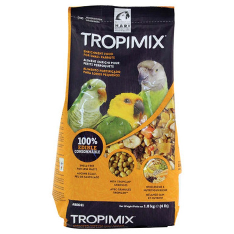 Hari Hagen Tropimix Small Parrot Food Enrichment Mix 1.8kg
