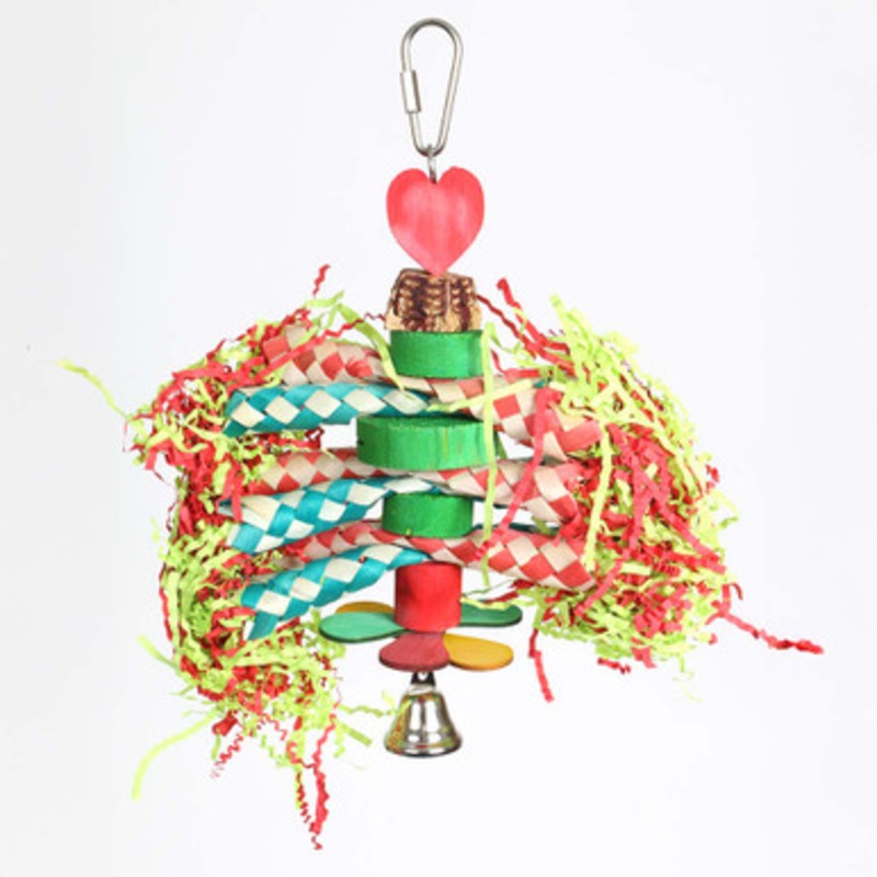Mistletoe Madness Christmas Parrot Toy