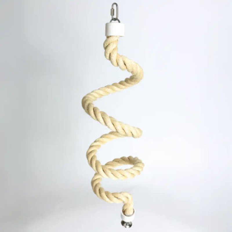 Parrot Boing – Sisal Spiral Bouncing Perch – Large