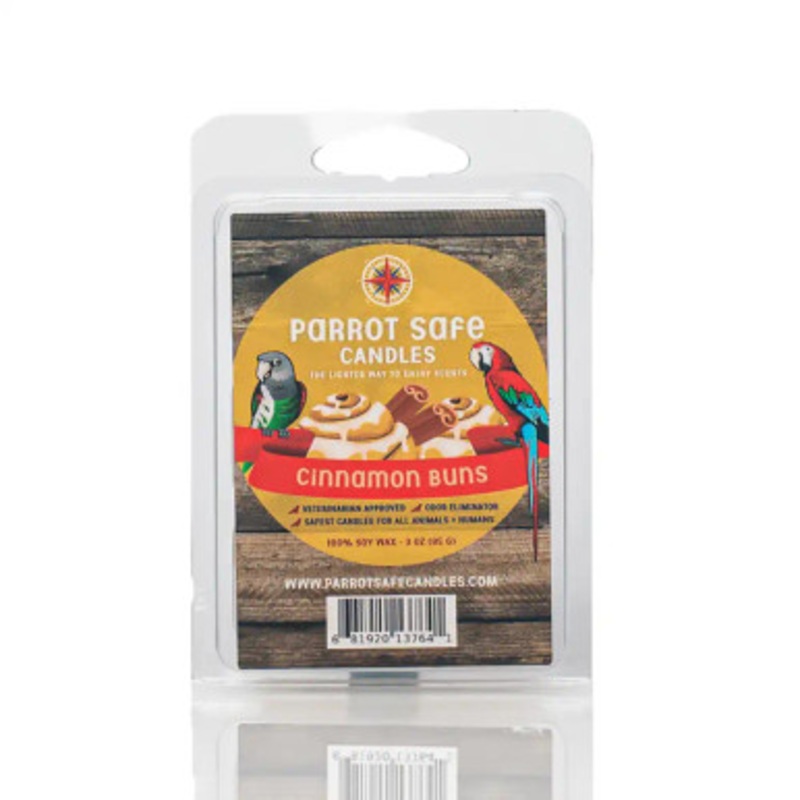Parrot Safe Wax Melts Cinnamon Buns Scented