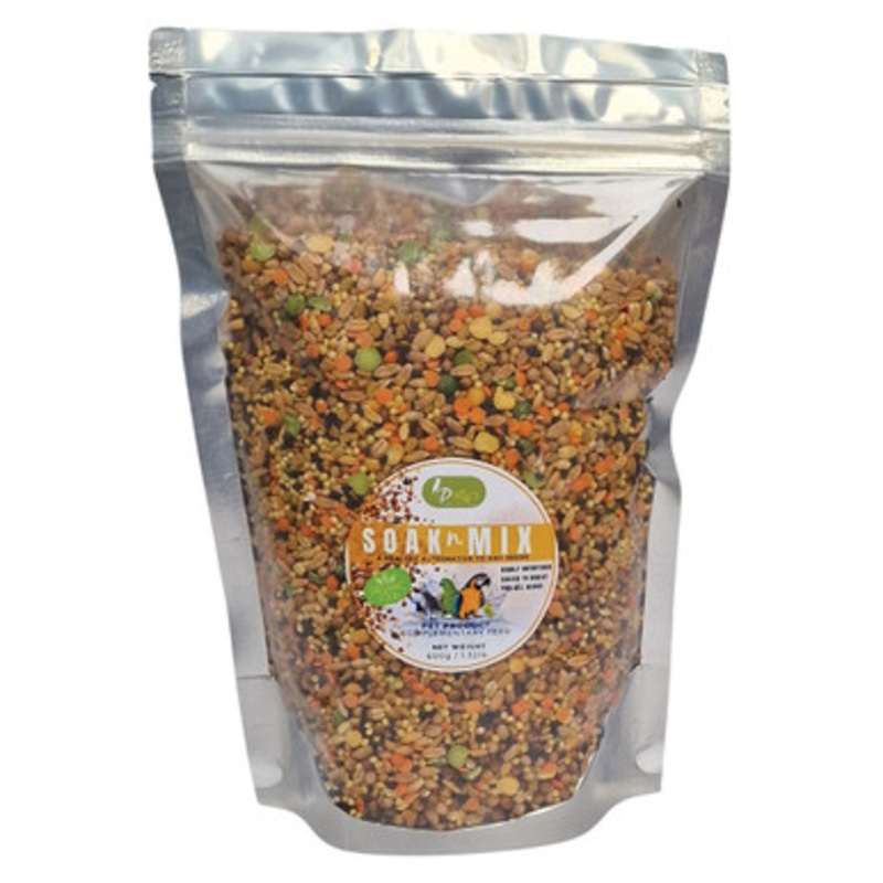 Polly’s Organic Soak n Mix Blend Parrot Food 600g