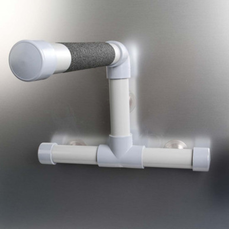 Shower and Window Sanded Parrot Perch Medium