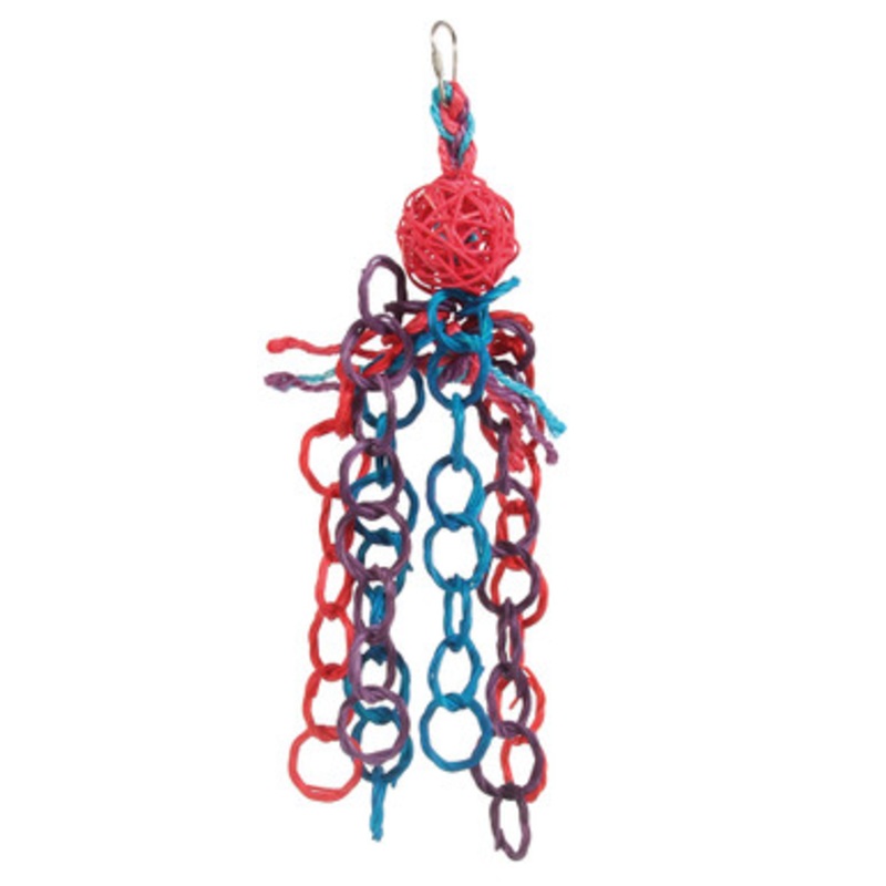 Vivid Ringlet Parrot Toy – Medium