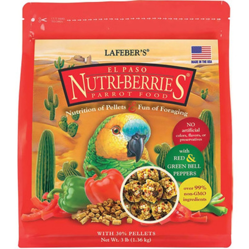 Lafeber NutriBerries Spicy El Paso 1.36kg Complete Parrot Food