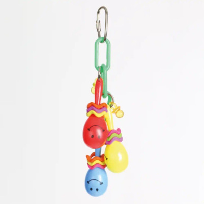 Maraca Mania Noise Making Small Parrot Toy