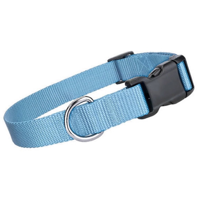 Parisian Pet Nylon Collar – Light Blue