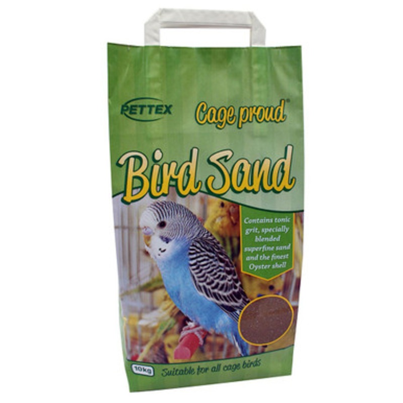 Pettex Cage Proud Bird Sand with Oyster Shell 10kg
