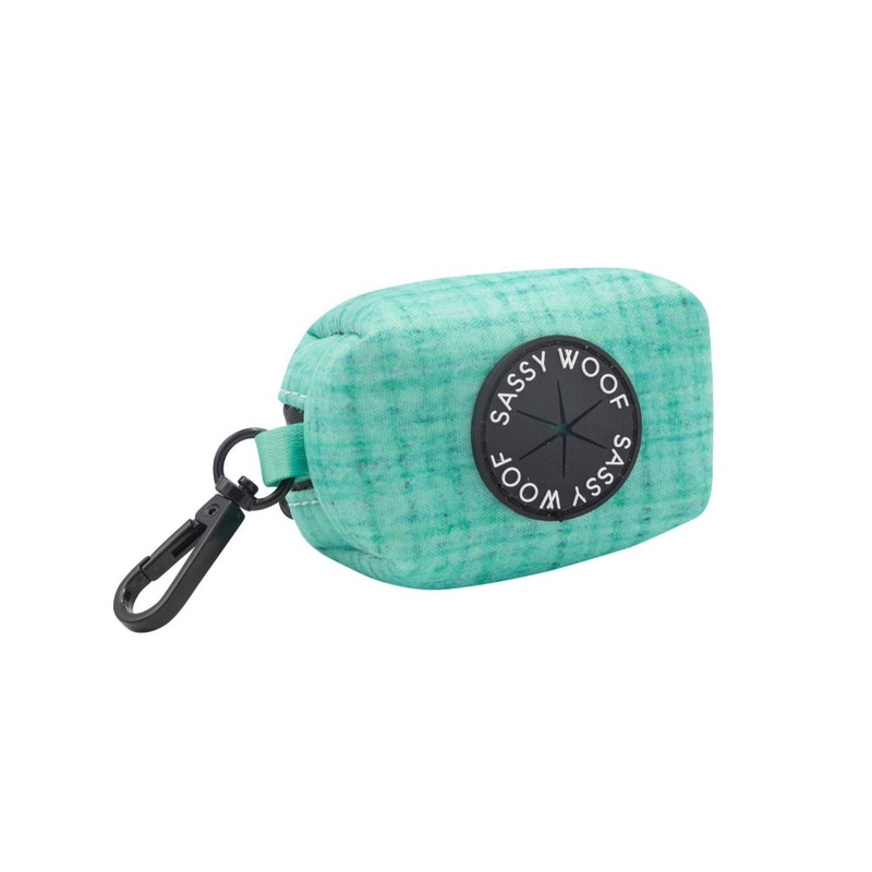 Sassy Woof Waste Bag Holder|Wag Your Teal|Dolce Rose|Barks & Caicos