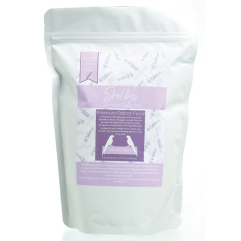 Shelby’s Calming Seed Mix Parrot Food 500g