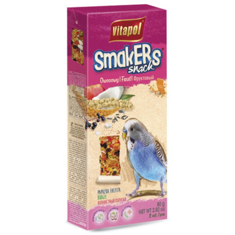 Vitapol Budgie Sticks Twinpack – Fruit