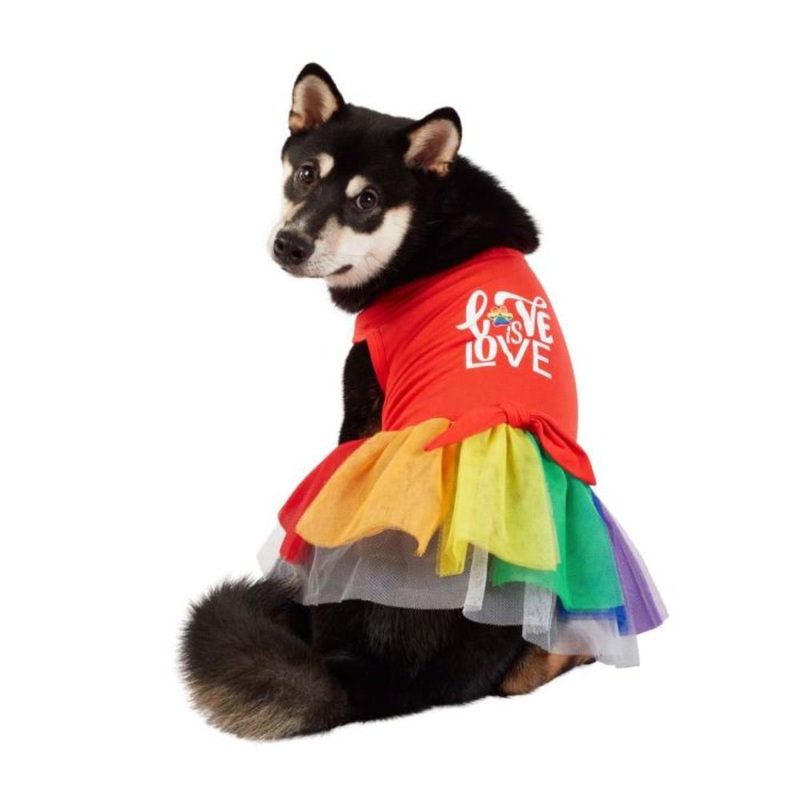 Best Furry Friends Love Rainbow Dress