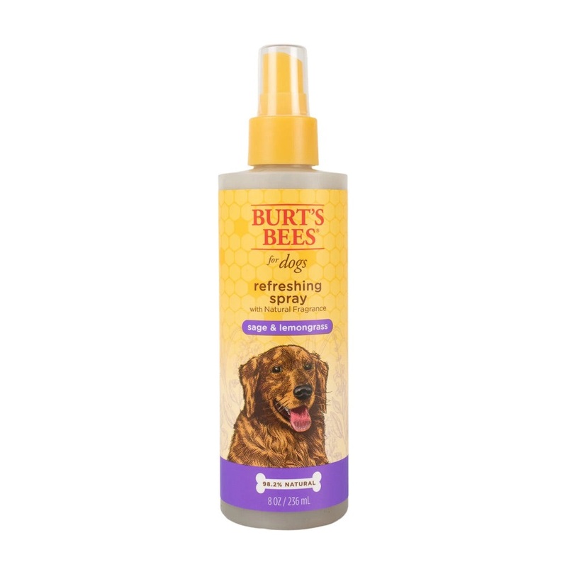 Burt’s Bees Natural Pet Care Deodorizing Spray Sage & Lemongrass Scent – 8 fl. oz.