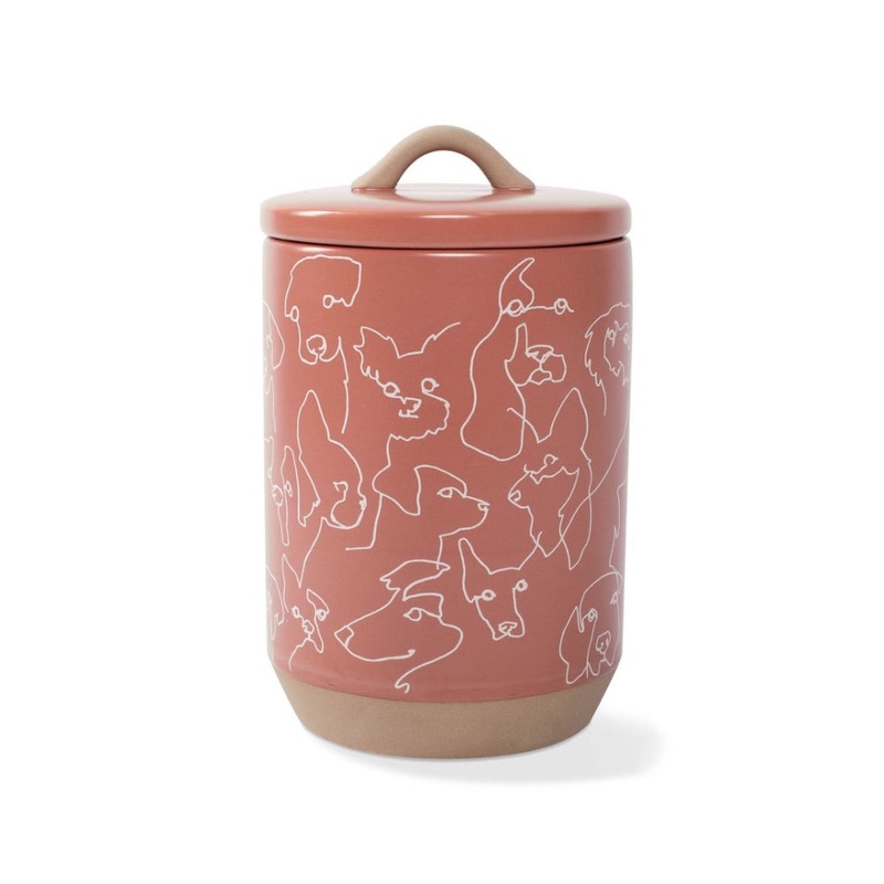 Fringe Studio DOG LINE TREAT JAR