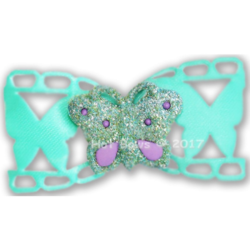 Hot Bows Mint Papillon Bow