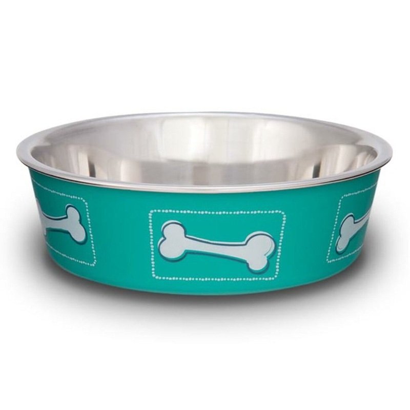 Loving Pets Bella Bowl – Coastal Aqua Sea