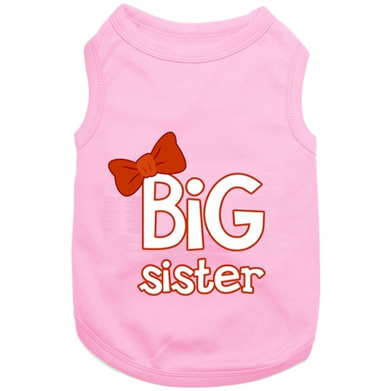 Parisian Pet Big Sister Tee|Small|Medium|Large|X-Large|2X-Large|3X-Large