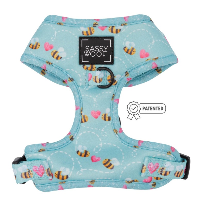 Sassy Woof Adjustable Harness – Bee Kind & Love Dogs