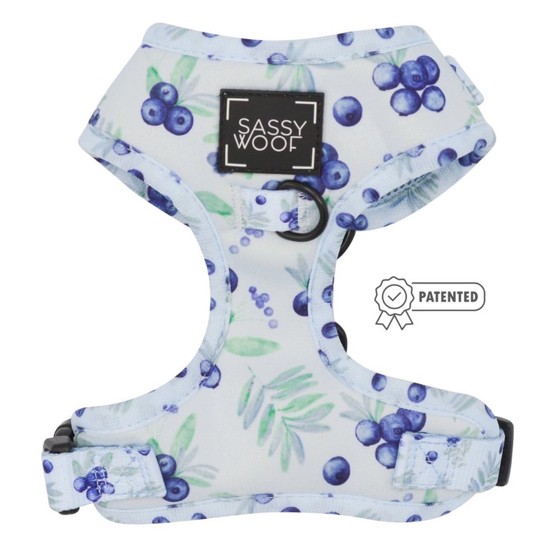 Sassy Woof Adjustable Harness – Berry Sassy