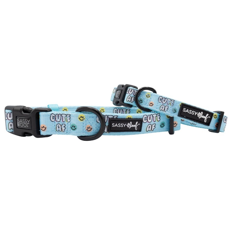 Sassy Woof Collar- Cute AF|Small|Medium|Large