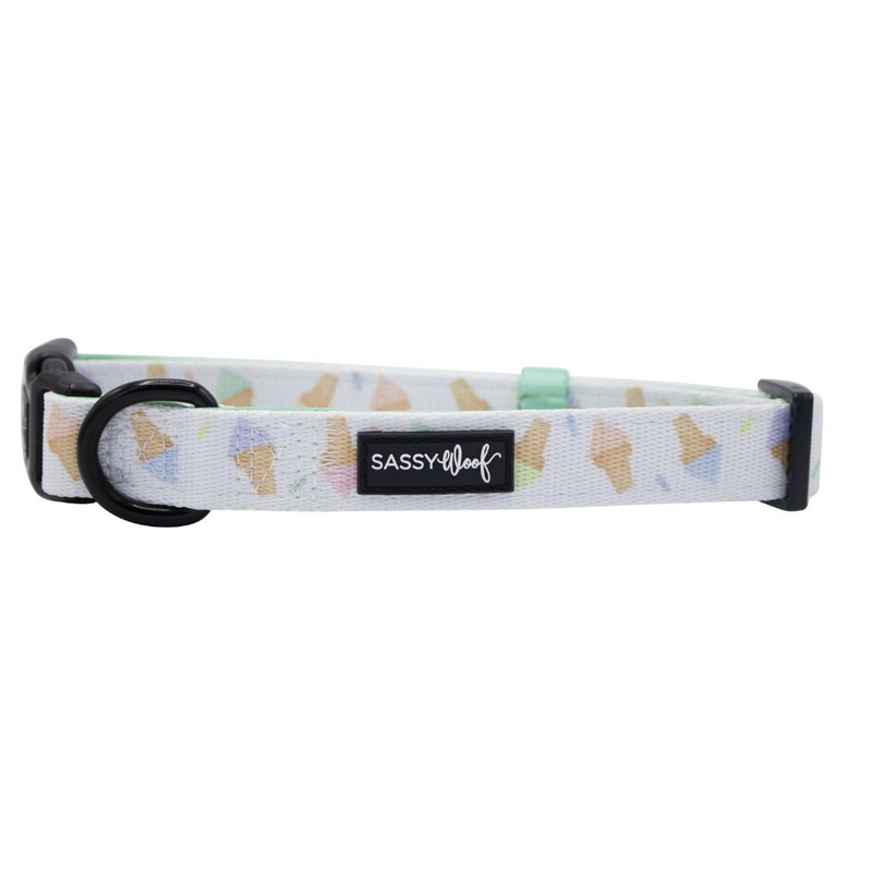 Sassy Woof Collar – Ice Cream|Small|Medium