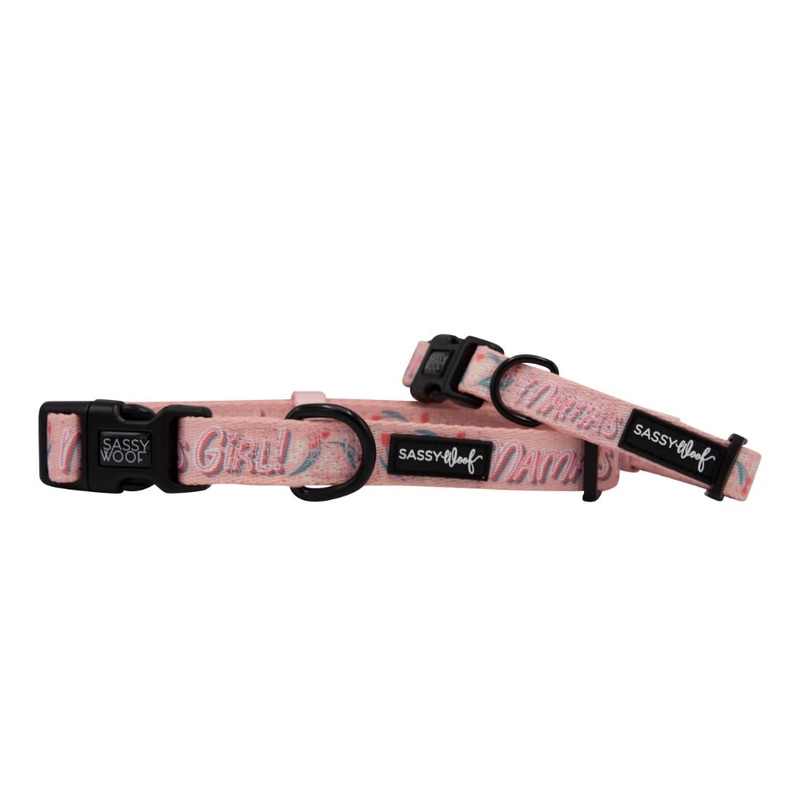 Sassy Woof Collar – Mama’s Girl